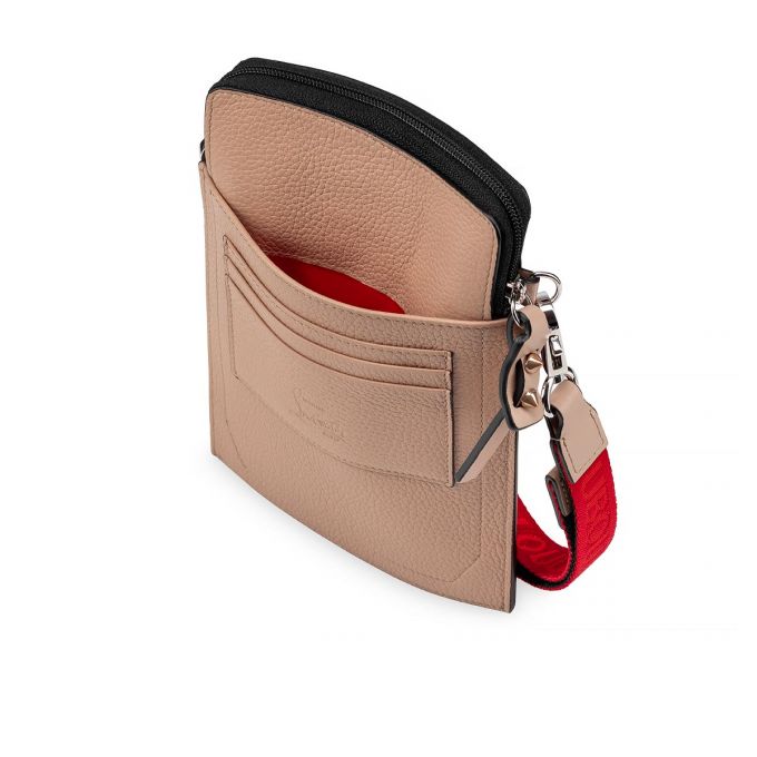 Pouches Christian Louboutin Loubilab Clasici Piele Pouches Barbati Maro | RO79987