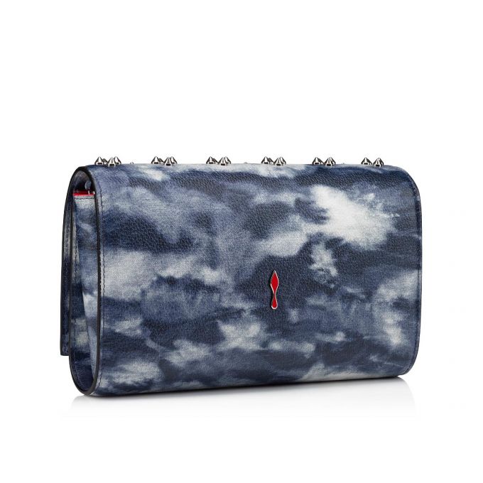 Pouches Christian Louboutin Paloma Clutch Creative Piele Pouches Dama Colorati Argintii | RO44378