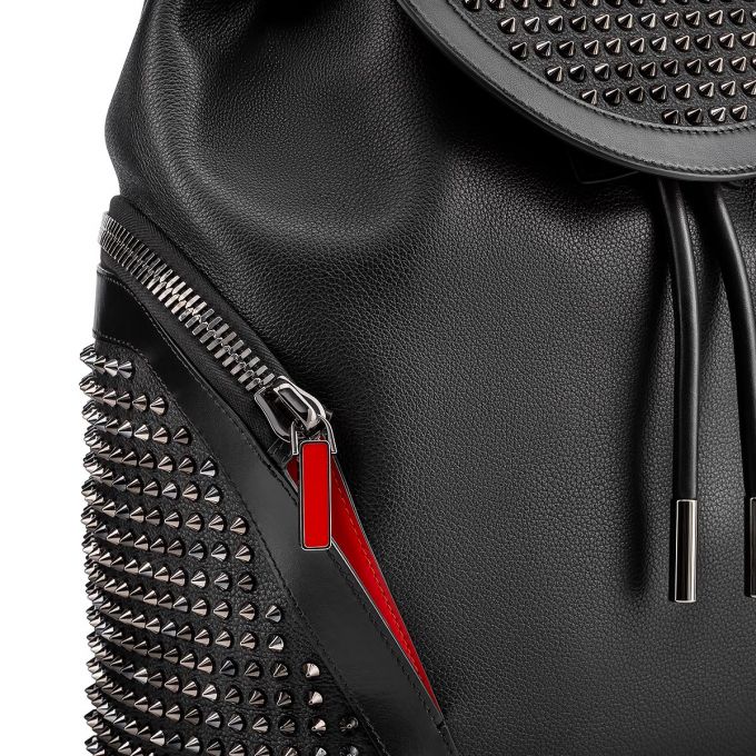 Rucsac Christian Louboutin Explorafunk Calfskin Backpack Barbati Negrii Colorati | RO72717