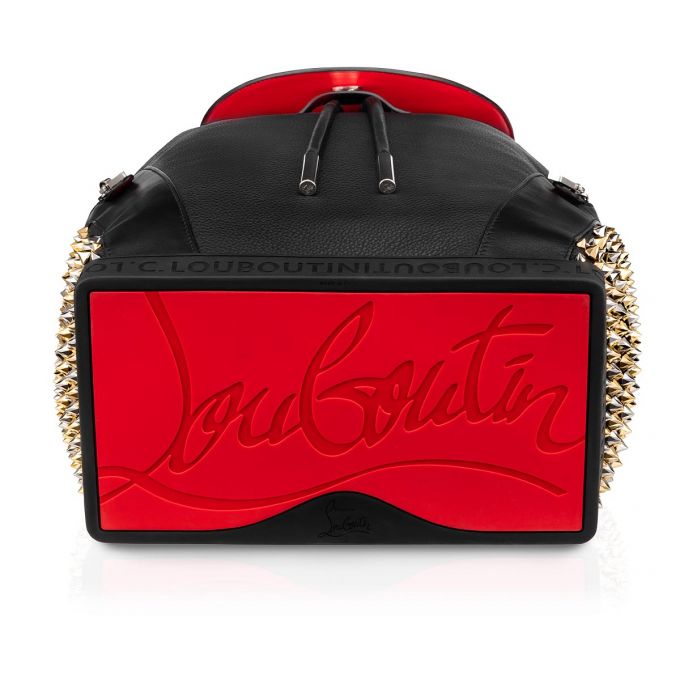 Rucsac Christian Louboutin Explorafunk S Clasici Piele Backpack Barbati Negrii Colorati | RO00490