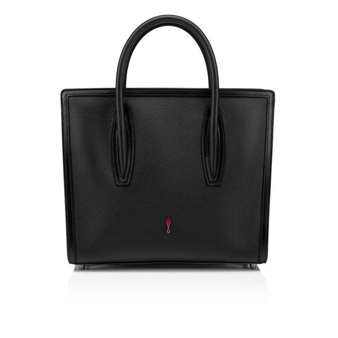 Top Handles Christian Louboutin Paloma S Medium Clasici Piele Top Handles Dama Negrii | RO12505