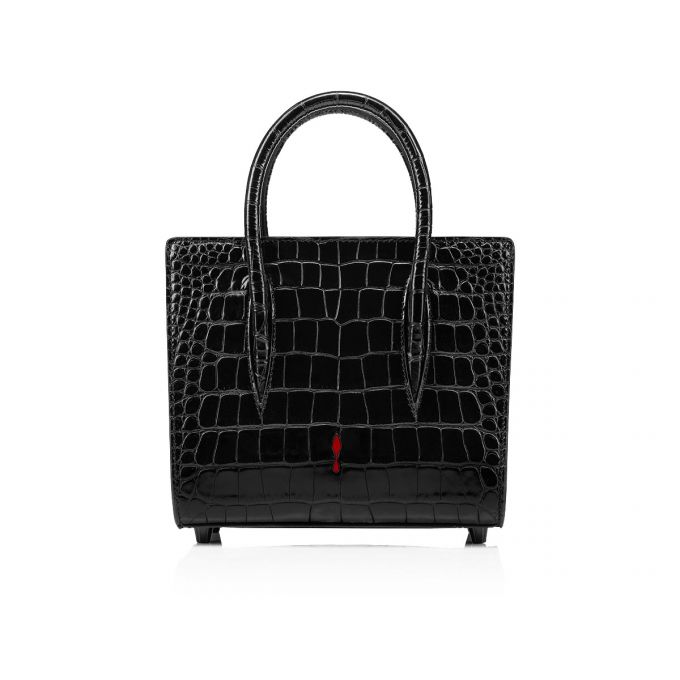 Top Handles Christian Louboutin Paloma S Mini Creative Piele Top Handles Dama Negrii | RO46939