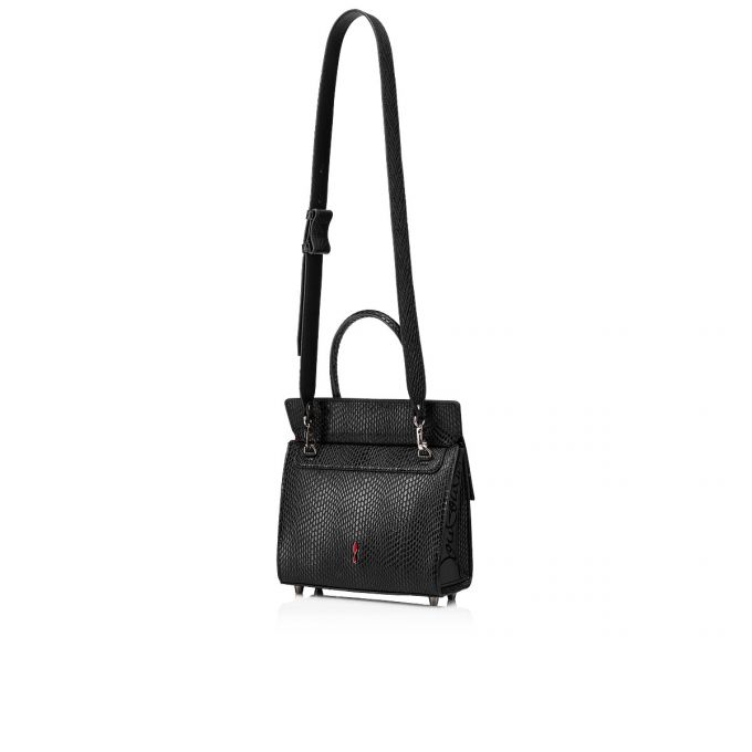 Top Handles Christian Louboutin Paloma Top Handle Small Creative Piele Top Handles Dama Negrii | RO76529