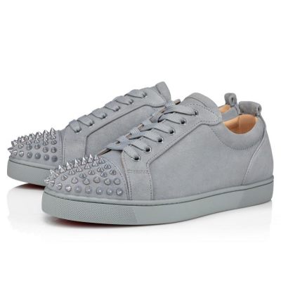 Adidași Christian Louboutin Louis Junior Sp 000 Brest/Brest Metal Veau Velours Sneakers Barbati Albastri Deschis | RO35798