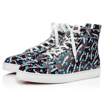 Adidași Christian Louboutin Louis Orlato Creative Piele Sneakers Barbati Negrii | RO54013