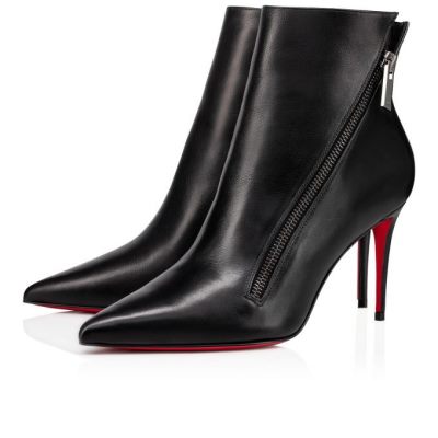 Cizme Christian Louboutin Birgikate 85 Calf Boots Dama Negrii | RO89002