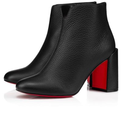 Cizme Christian Louboutin Castarika 85 Calf Boots Dama Negrii | RO24001