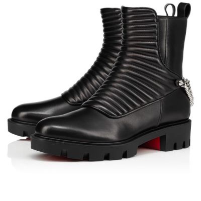 Cizme Christian Louboutin Maddic Max Calf Boots Dama Negrii | RO99358