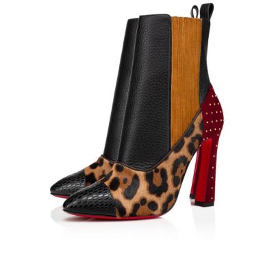 Cizme Christian Louboutin Me In The 90s Plume 100 Version Exotic Piele Boots Dama Colorati | RO48768