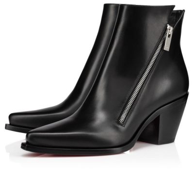 Cizme Christian Louboutin Santiazip 65 Calf Boots Dama Negrii | RO21378