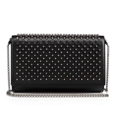 Cross Body Bags Christian Louboutin Paloma Clutch Clasici Piele Cross Body Bags Dama Negrii | RO55510