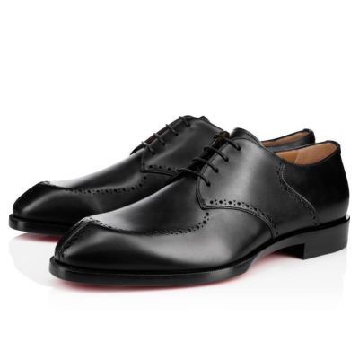 Derby Christian Louboutin A Mon Homme 000 Calf Derby Barbati Negrii | RO37088