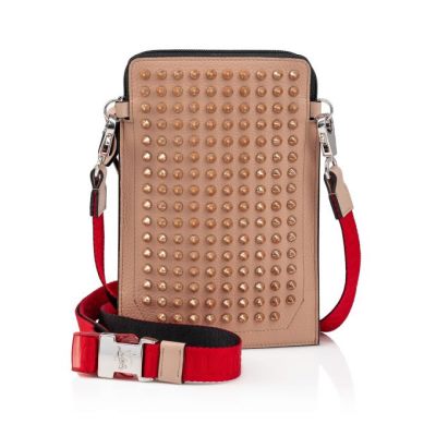 Geanta Messenger Christian Louboutin Loubilab Clasici Piele Messenger Bags Barbati Maro | RO07773