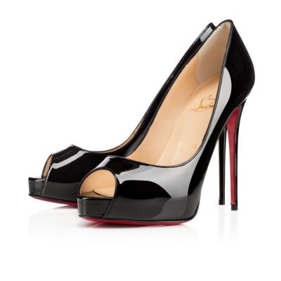 Platforms Christian Louboutin New Very Prive 120 120 Lacuita Platforms Dama Negrii | RO75537